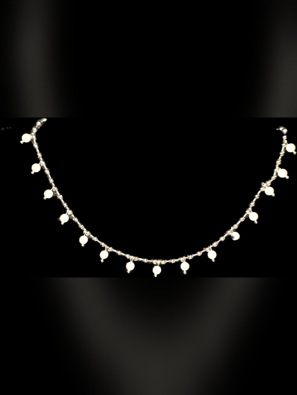 Delicate Faux Pearl Choker Necklace